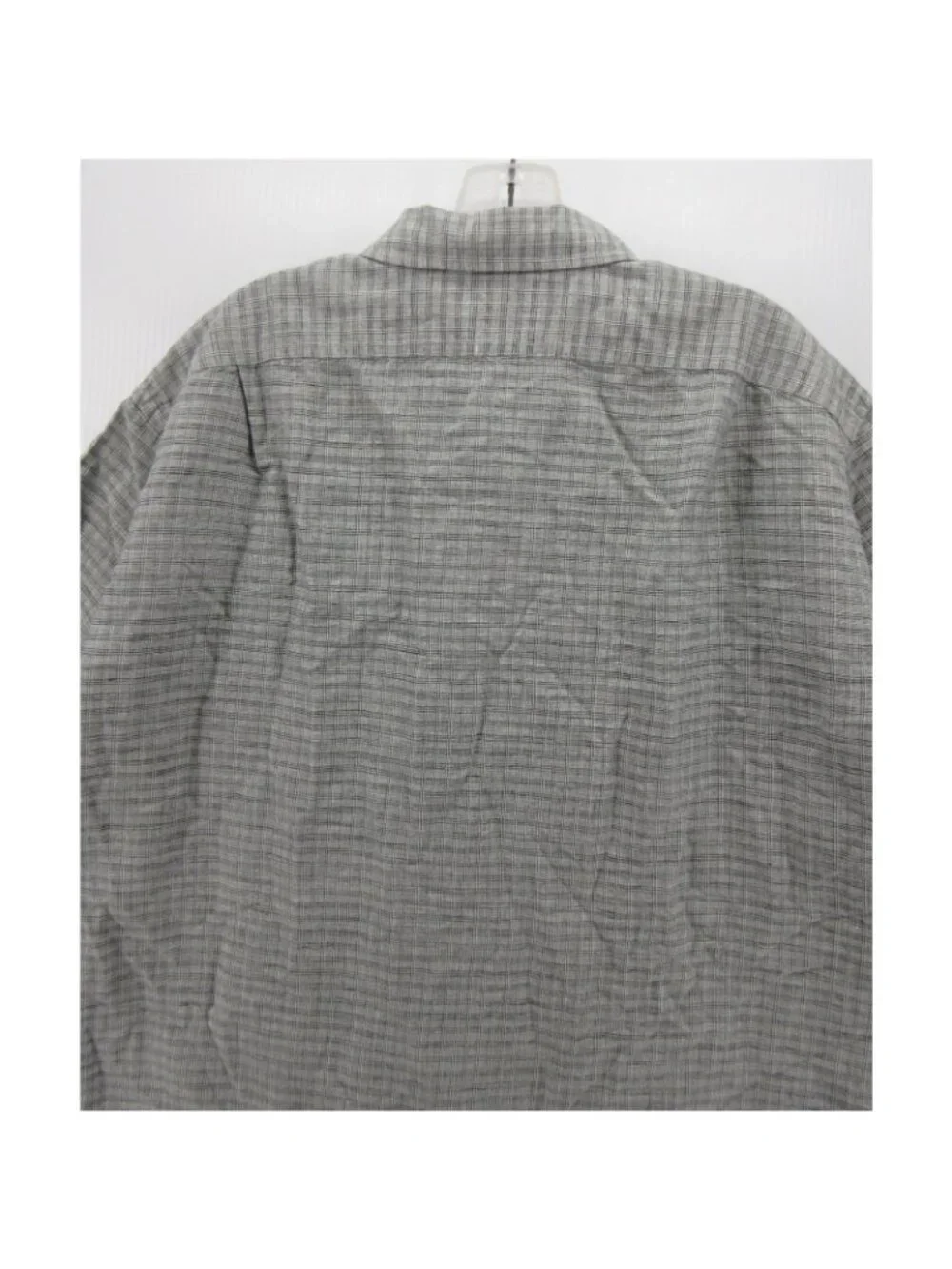 VGT Polo Ralph Lauren Golf Shirt XL Clayton Linen Blend Button Up Plaid